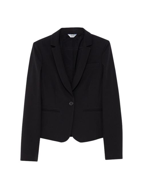 Blazer Donna Nero monopetto LIU JO | WXX047-T789622222